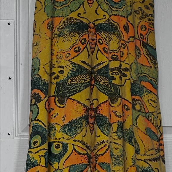 Magnolia Pearl Yellow and Orange Butterfly Maxi Dress - Picture 5 of 9